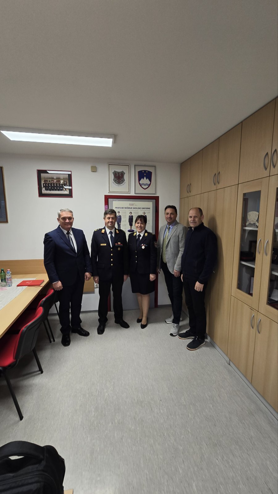 Delovni sestanek z vodstvom GZ Slovenije in županom MO Kranj